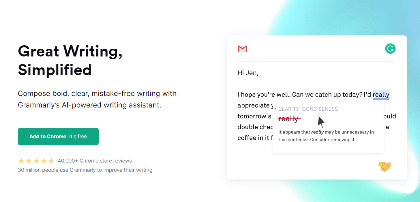 Grammarly — чтобы грамотно писать на английском языке